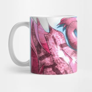 Mirroring, pink birds Mug